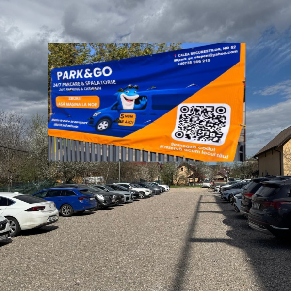 Parcare în zona Aeroportului Otopeni